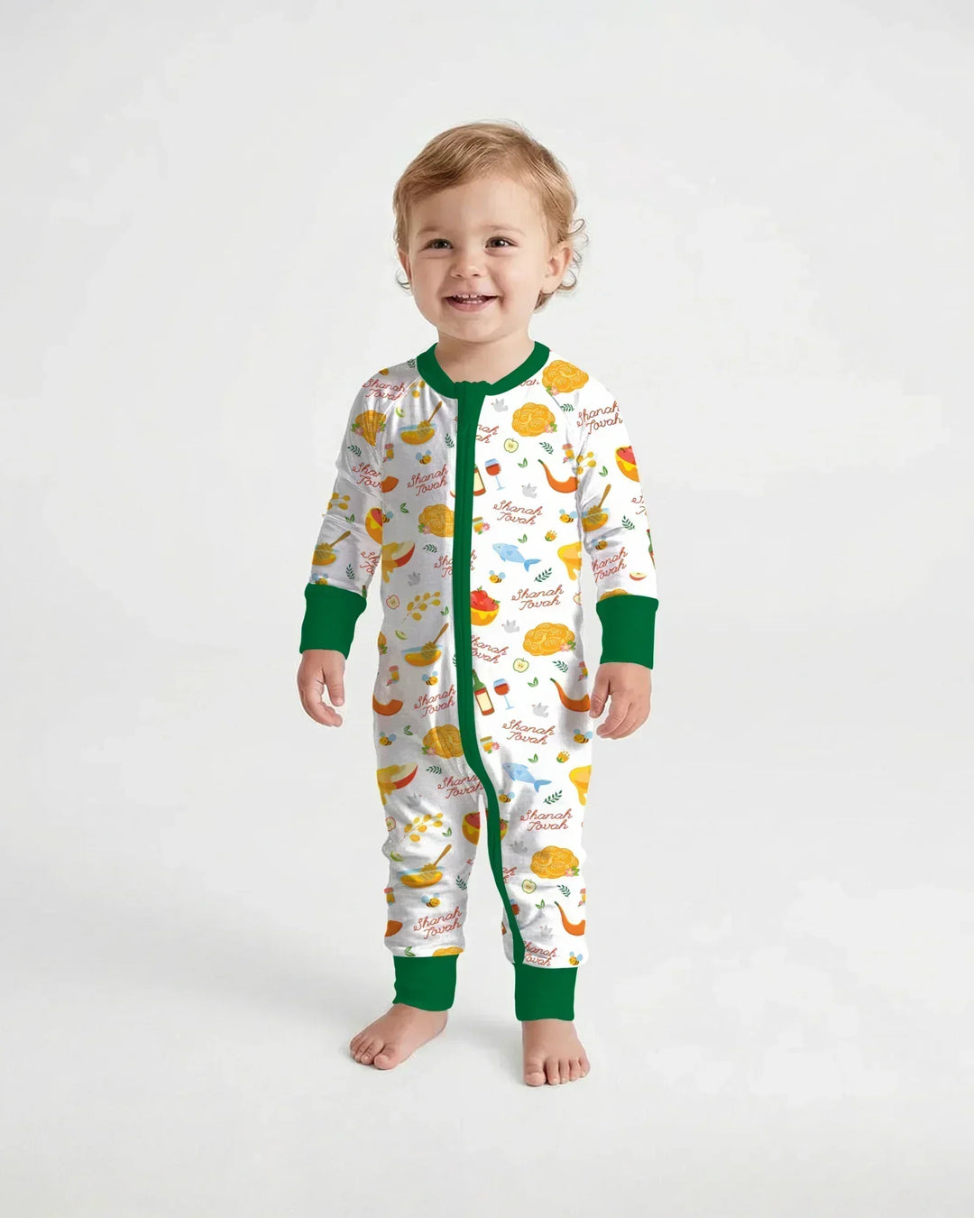 Gerippte Babykleidung mit individuellem Foto - Weich &amp; Skizzenhaft