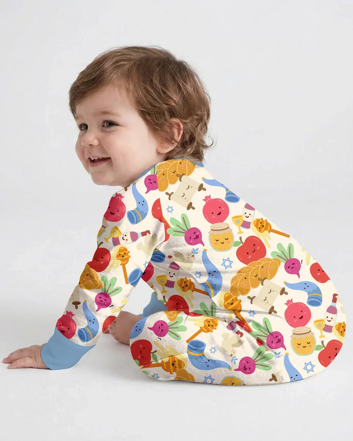 Shana Tova Rosh Hashanah Bamboo Convertible Zippy