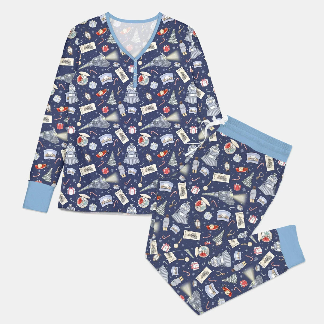 Vorlage für individuelles Damen-Pyjama-Set