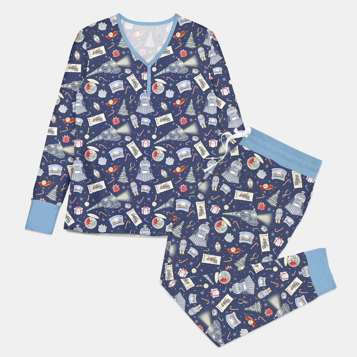 Vorlage für individuelles Damen-Pyjama-Set