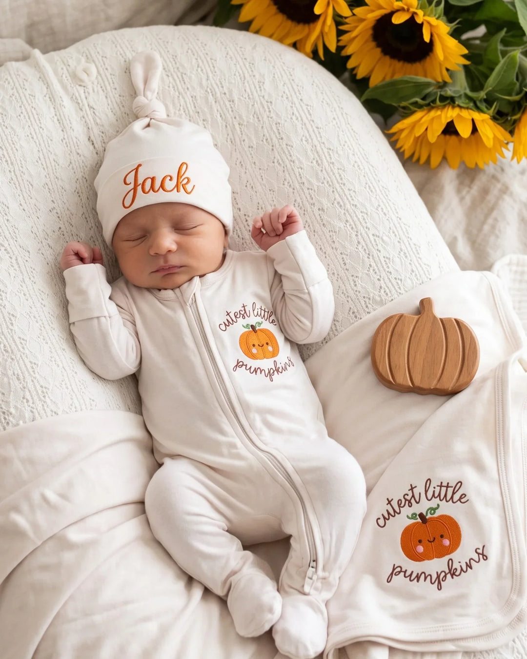 Gerippte Babykleidung mit individuellem Foto - Weich &amp; Skizzenhaft
