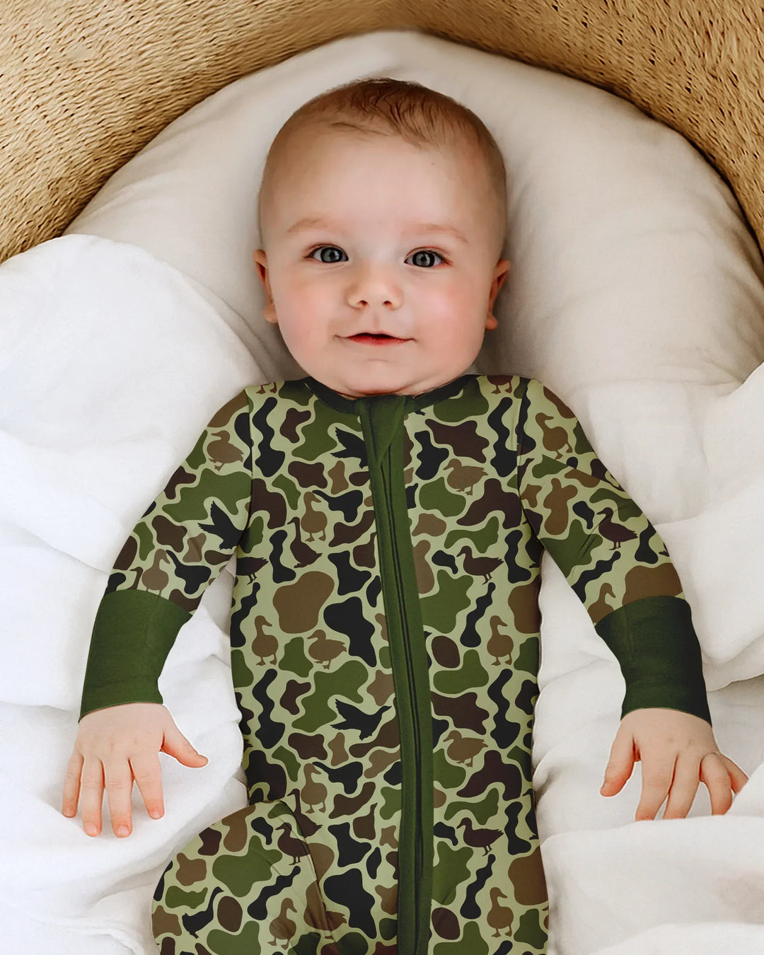 Gerippte Babykleidung mit individuellem Foto - Weich &amp; Skizzenhaft