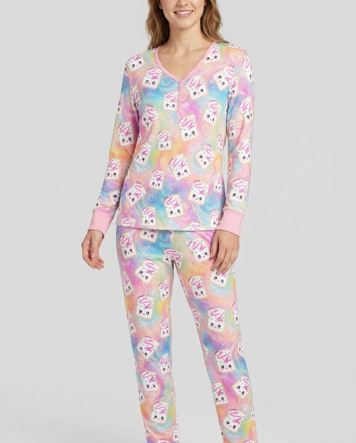 Vorlage Bambus Damen Pyjama Set