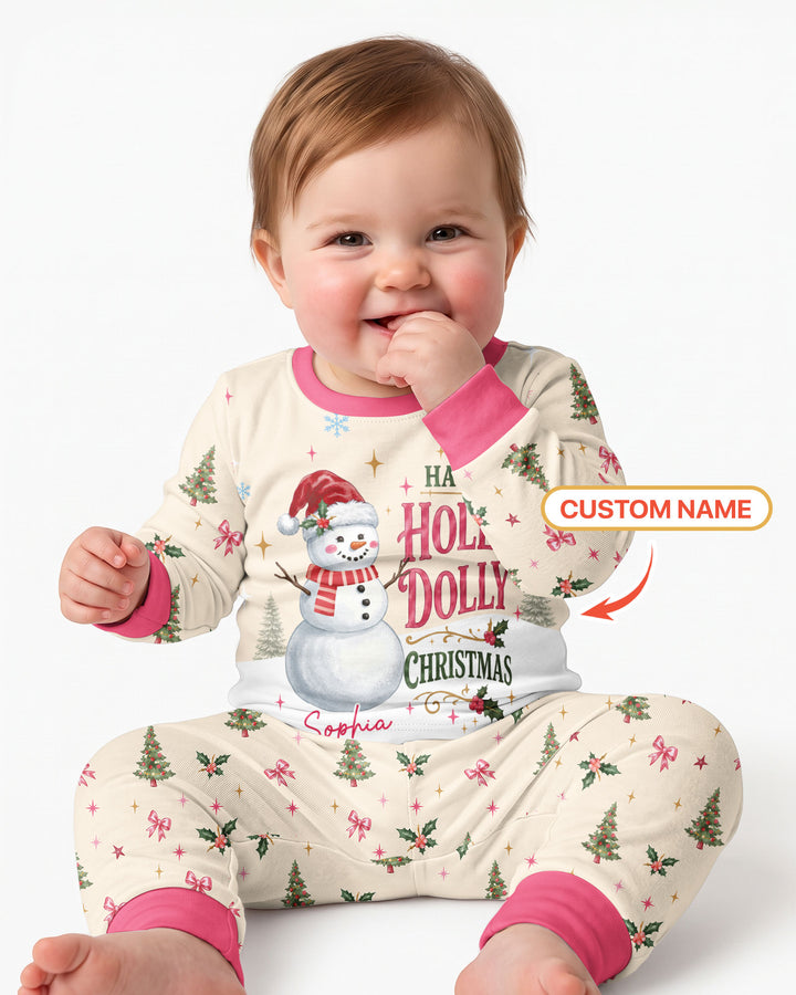 Tis The Season Bamboo Two Piece Long Sleeve Pajama Set