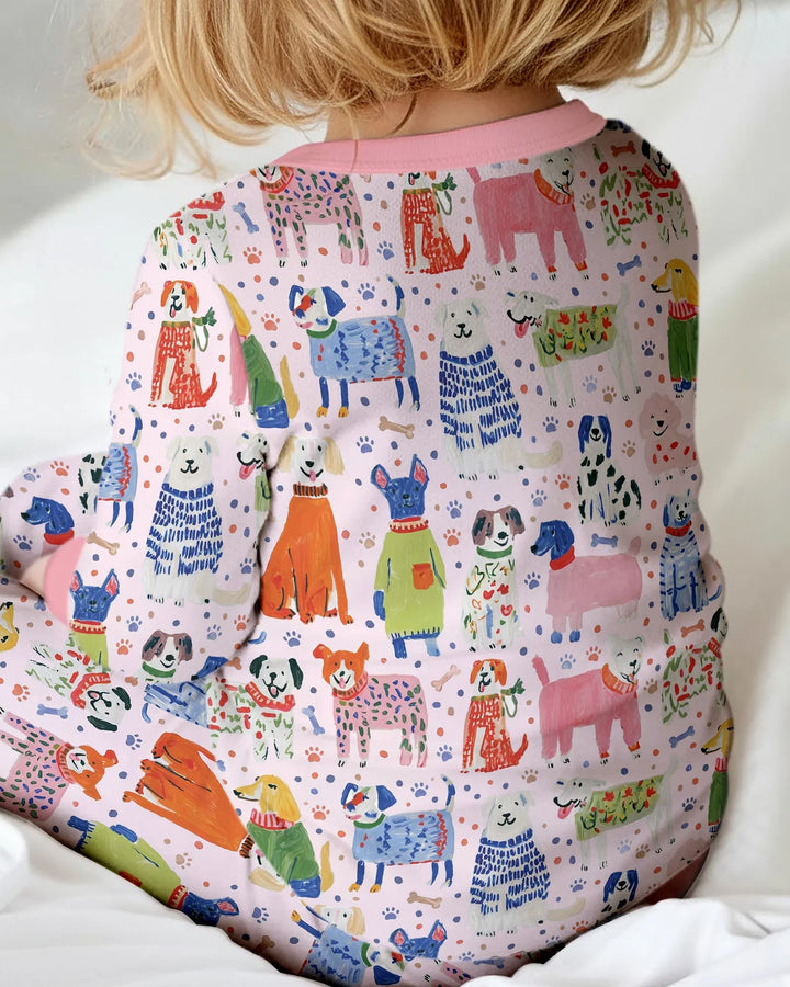 Whimsical Puppy Bamboo Convertible Zippy
