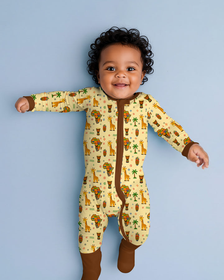 Gerippte Babykleidung mit individuellem Foto - Weich &amp; Skizzenhaft
