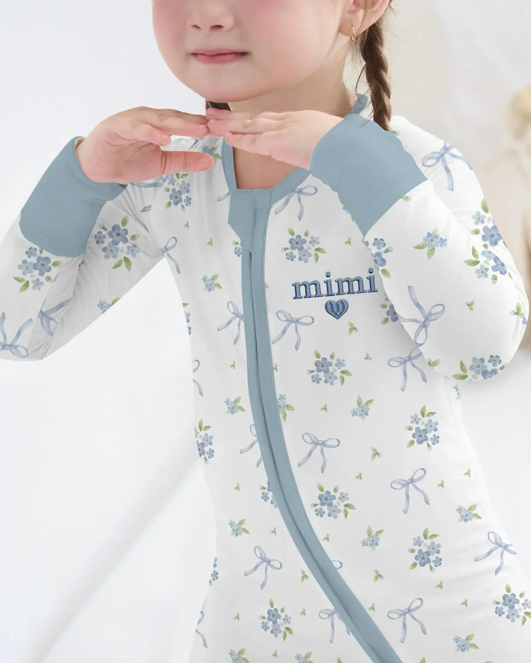 Gerippte Babykleidung mit individuellem Foto - Weich &amp; Skizzenhaft