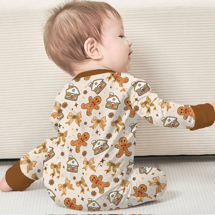Brushstroke Gingerbread Convertible Zippy , Brushstroke Gingerbread Convertible Zippy - 0-3M