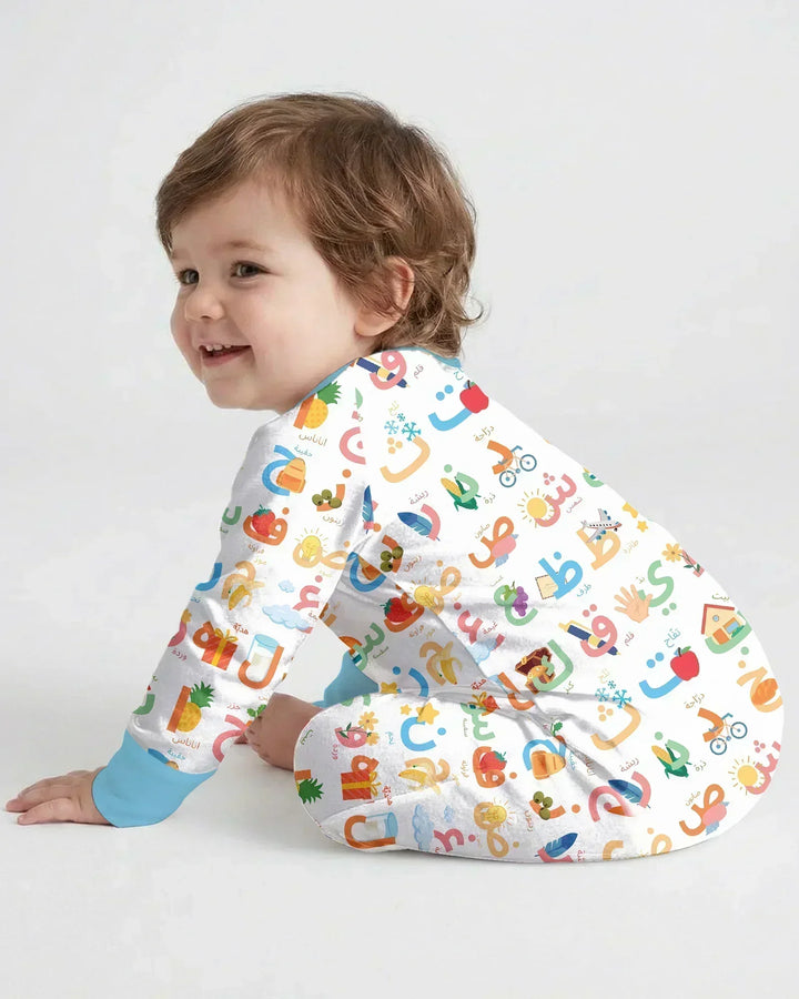 Gerippte Babykleidung mit individuellem Foto - Weich &amp; Skizzenhaft