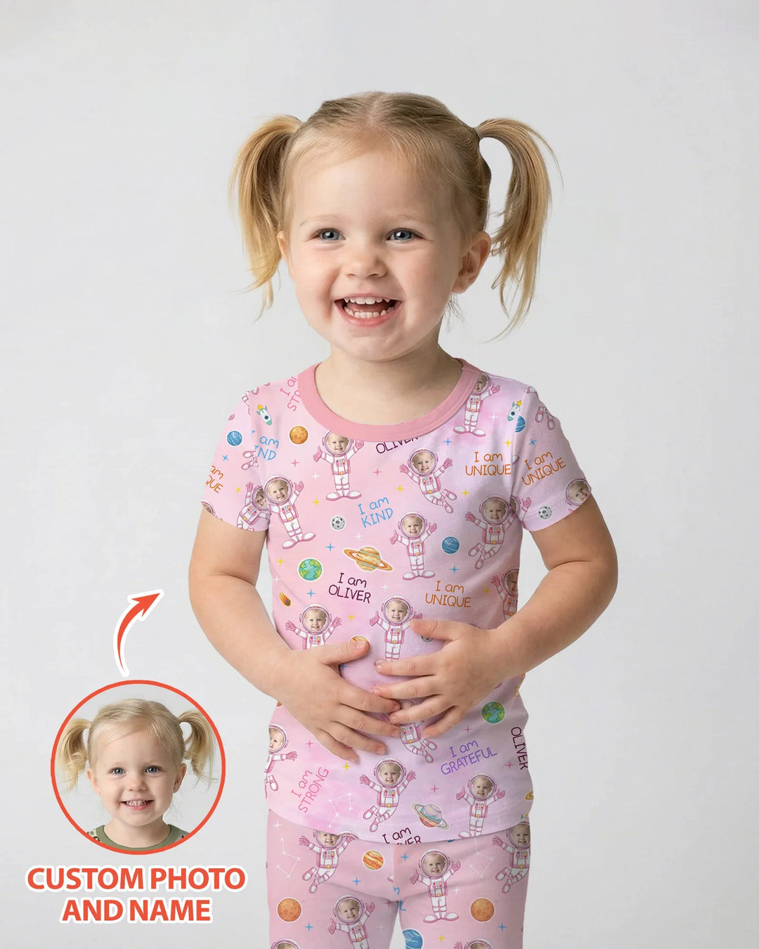 Schlafanzug-Set zweiteilig, kurze Ärmel, kurze Hose, Bambus