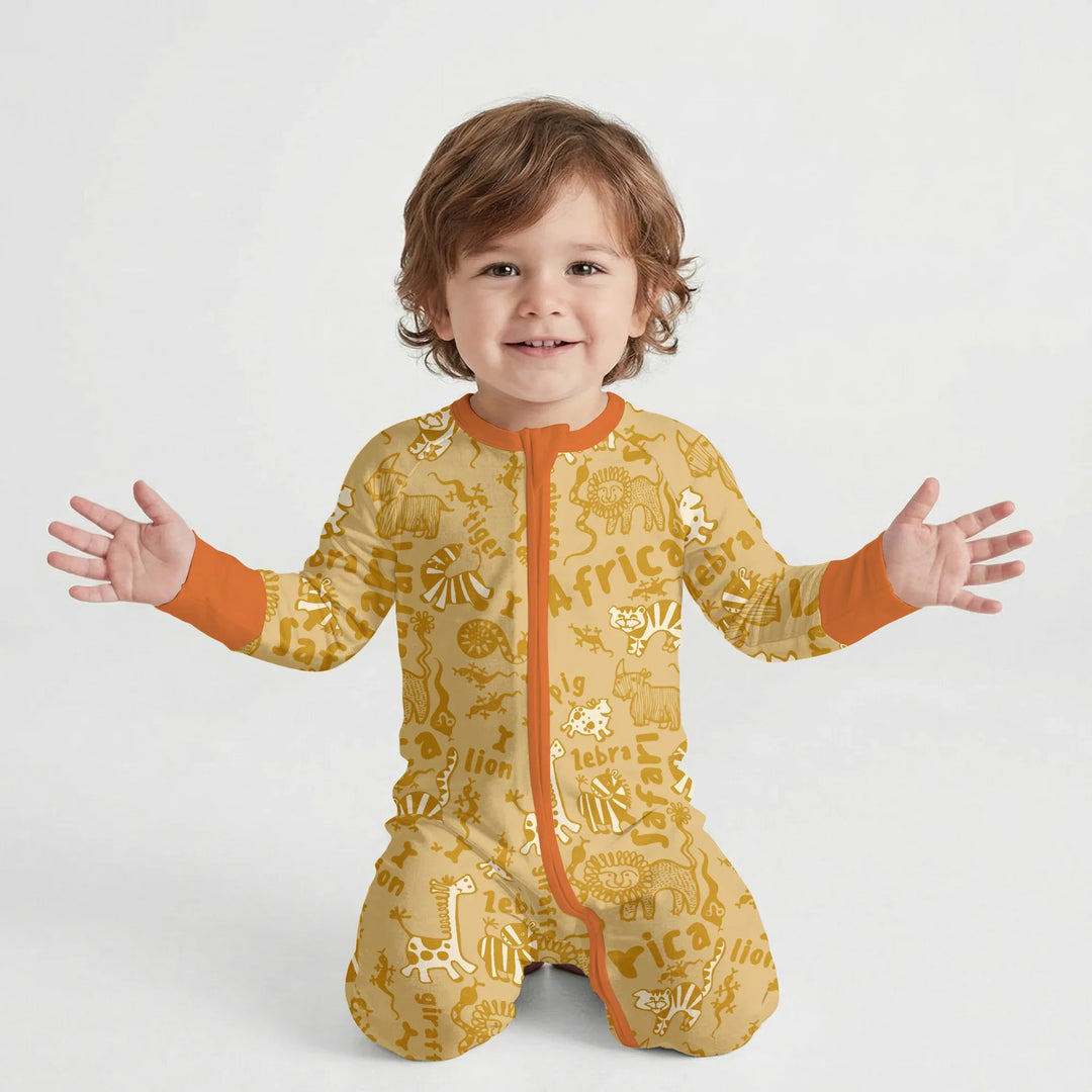 Gerippte Babykleidung mit individuellem Foto - Weich &amp; Skizzenhaft