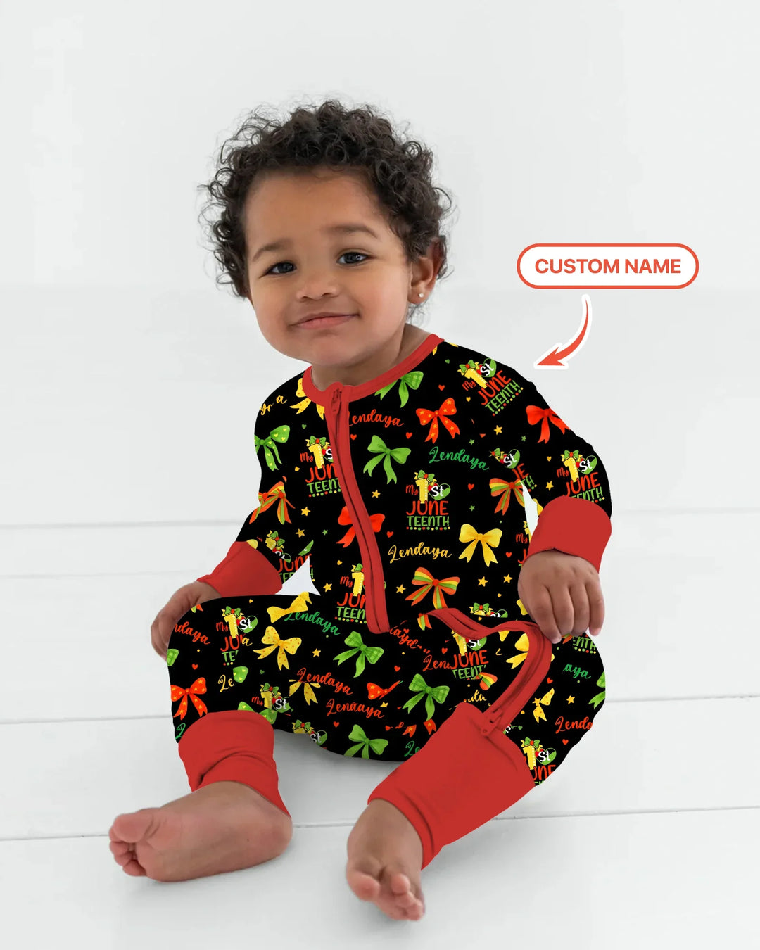 Gerippte Babykleidung mit individuellem Foto - Weich &amp; Skizzenhaft