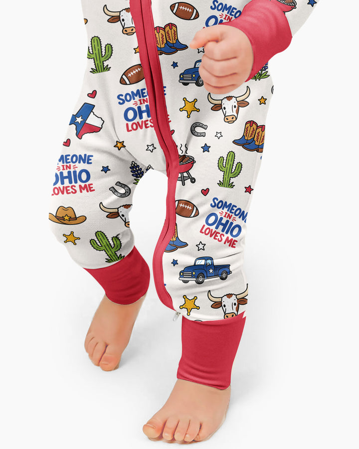 Someone in Ohio Loves Me Bamboo Convertible Zippy