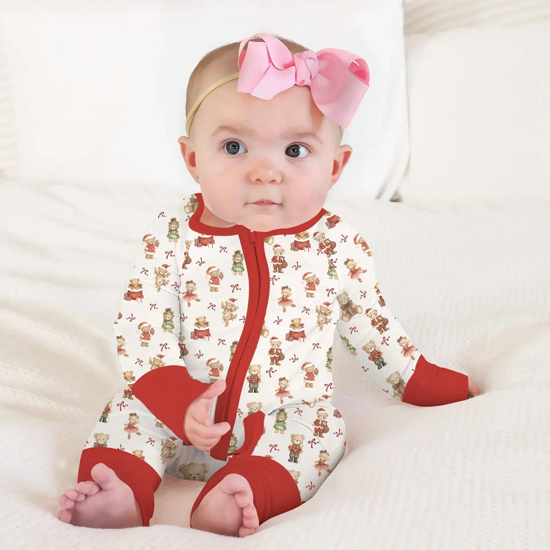 Gerippte Babykleidung mit individuellem Foto - Weich &amp; Skizzenhaft