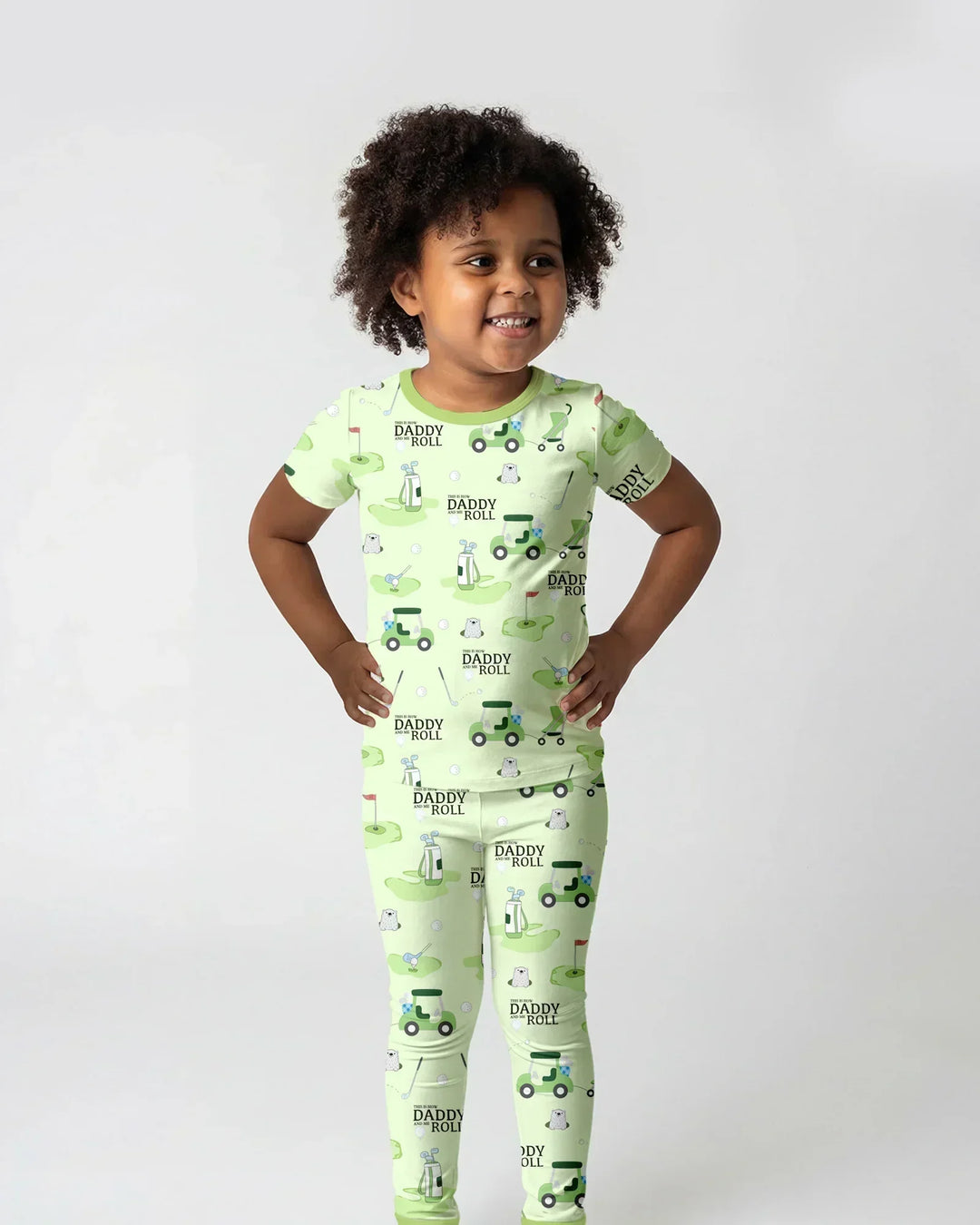 Zweiteiliges, kurzärmliges Pyjama-Set mit Marienkäfern