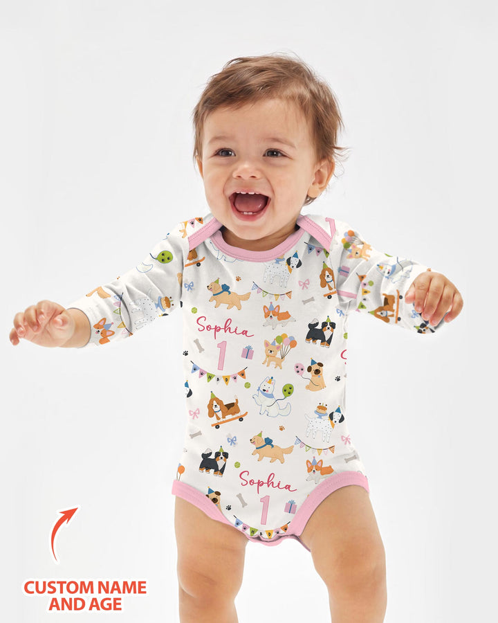 Gerippte Babykleidung mit individuellem Foto - Weich &amp; Skizzenhaft