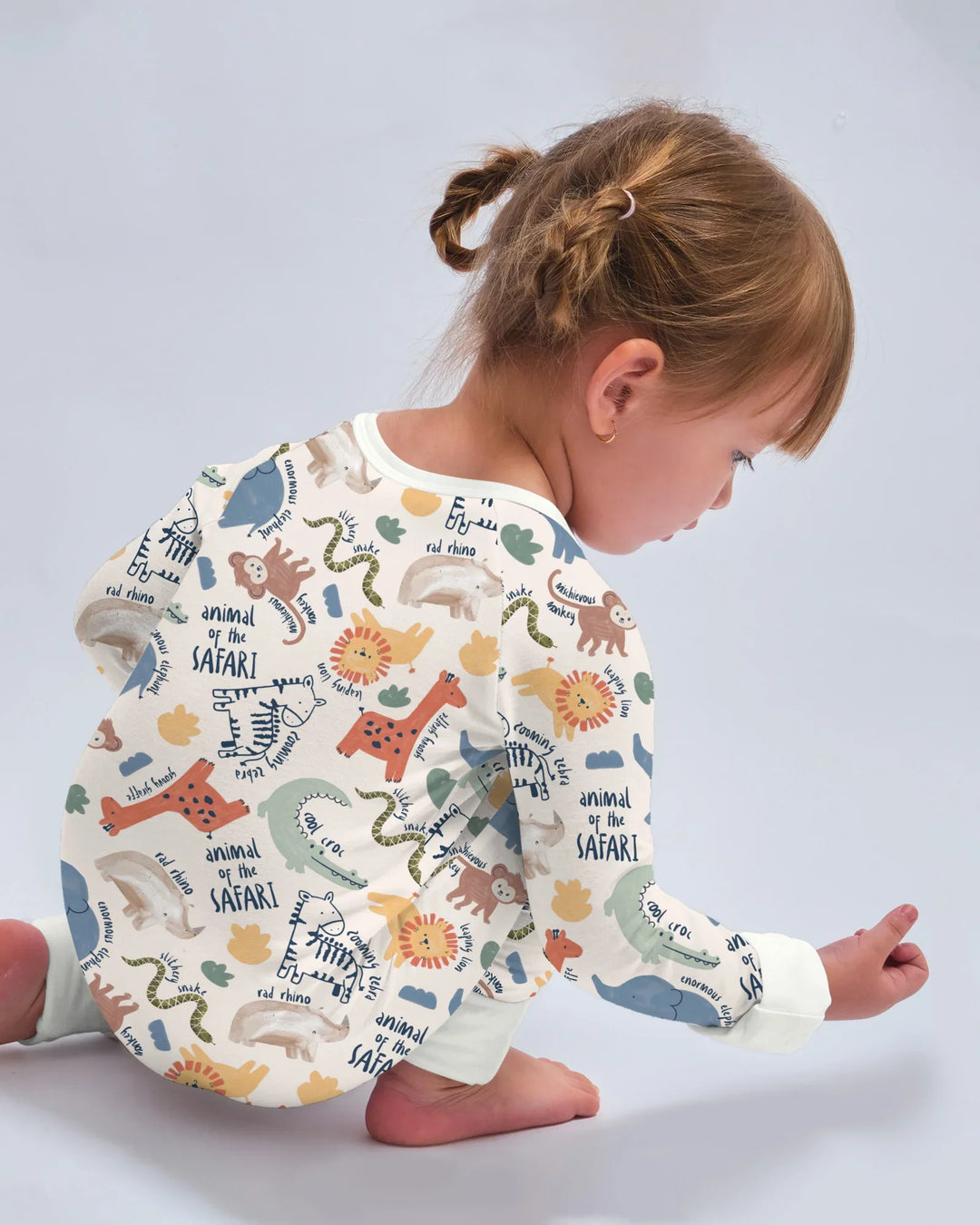 Funny African Animals Bamboo Convertible Zippy