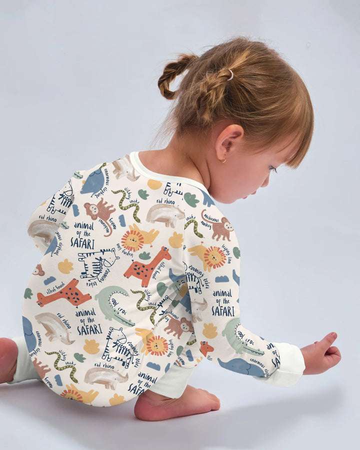 Funny African Animals Bamboo Convertible Zippy