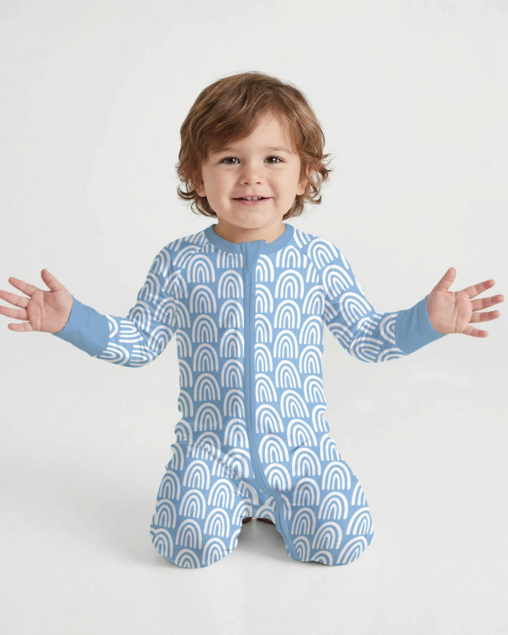Gerippte Babykleidung mit individuellem Foto - Weich &amp; Skizzenhaft