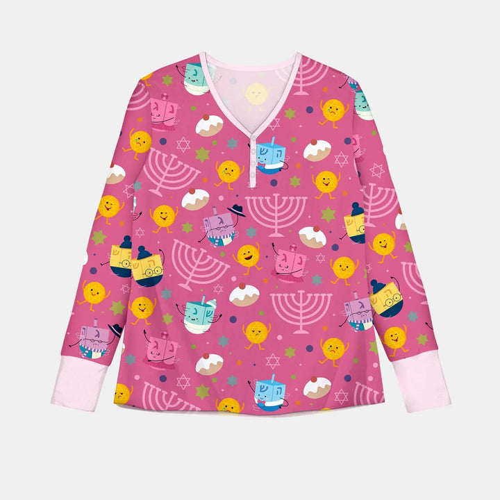 Vorlage für individuelles Damen-Pyjama-Set