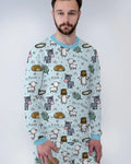 Vorlage Herren-Pyjama-Set