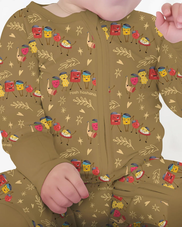 Gerippte Babykleidung mit individuellem Foto - Weich &amp; Skizzenhaft