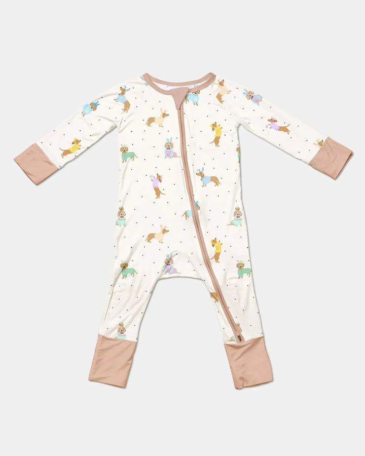 Easter Dachshund Bamboo Convertible Zippy