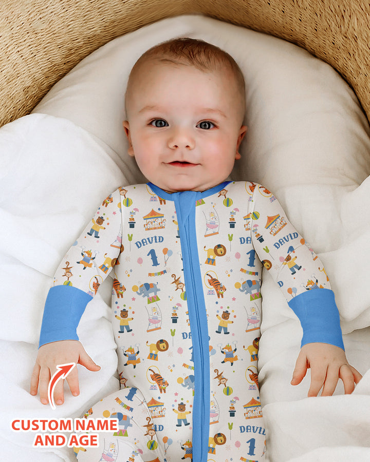 Gerippte Babykleidung mit individuellem Foto - Weich &amp; Skizzenhaft