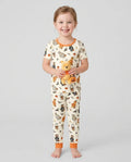 Zweiteiliges, kurzärmliges Pyjama-Set mit Marienkäfern
