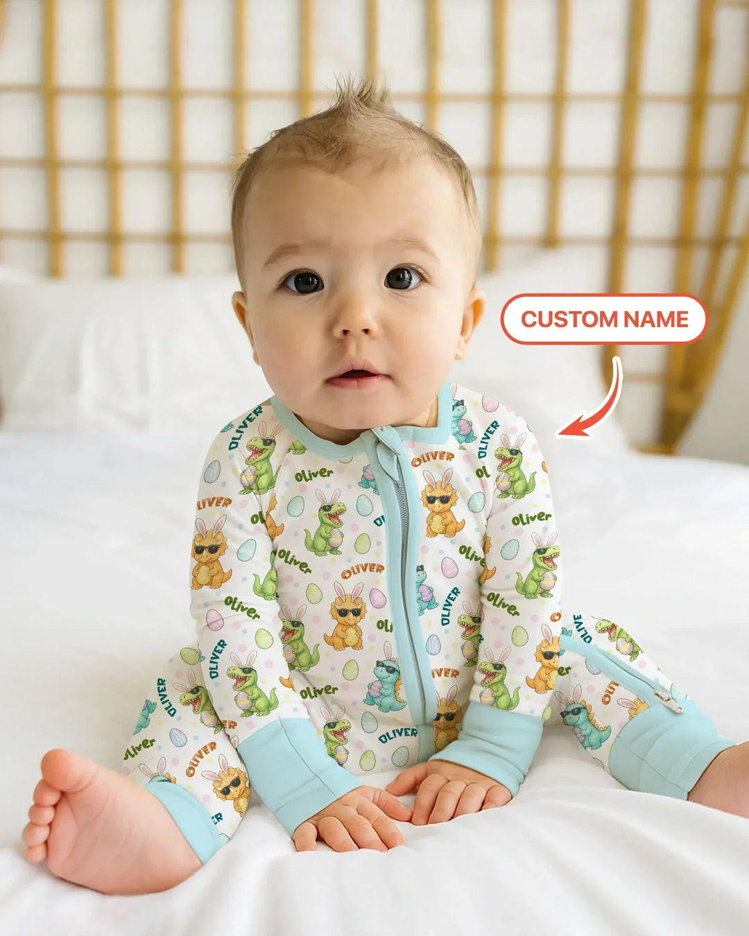 Gerippte Babykleidung mit individuellem Foto - Weich &amp; Skizzenhaft