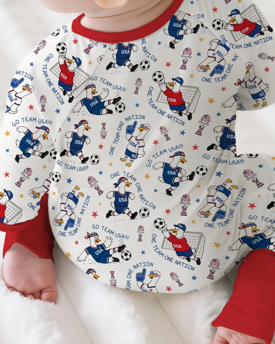 Gerippte Babykleidung mit individuellem Foto - Weich &amp; Skizzenhaft