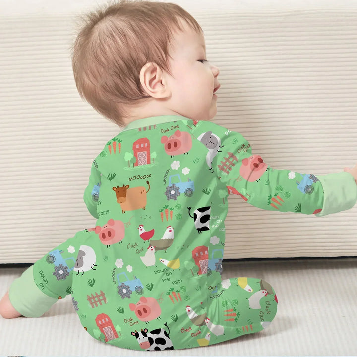 Gerippte Babykleidung mit individuellem Foto - Weich &amp; Skizzenhaft