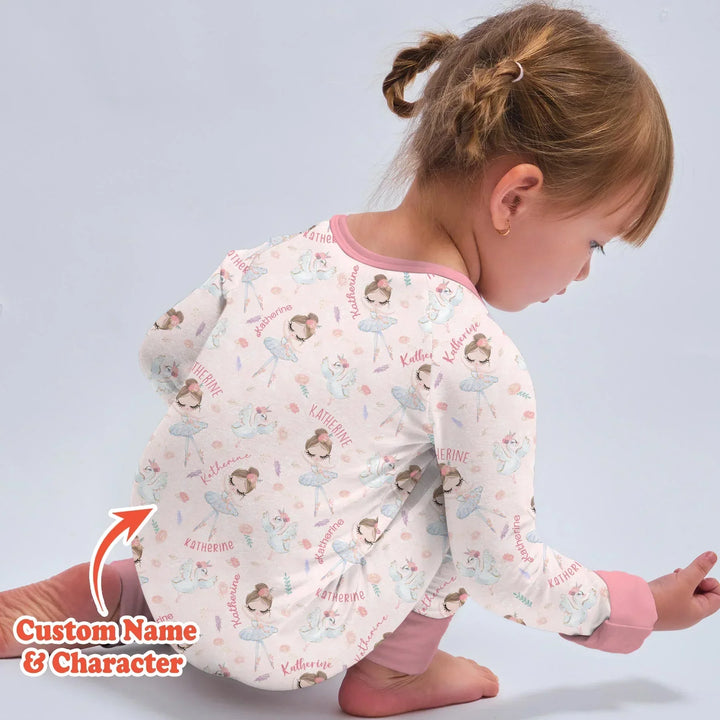 Gerippte Babykleidung mit individuellem Foto - Weich &amp; Skizzenhaft