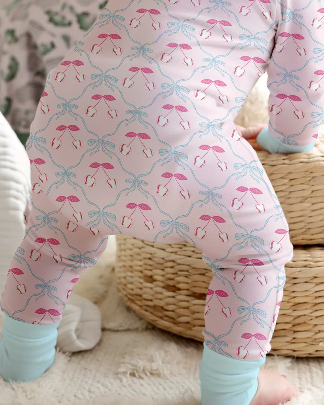 Gerippte Babykleidung mit individuellem Foto - Weich &amp; Skizzenhaft