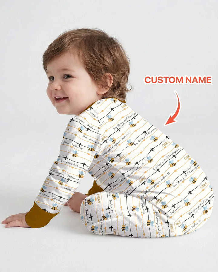 Gerippte Babykleidung mit individuellem Foto - Weich &amp; Skizzenhaft