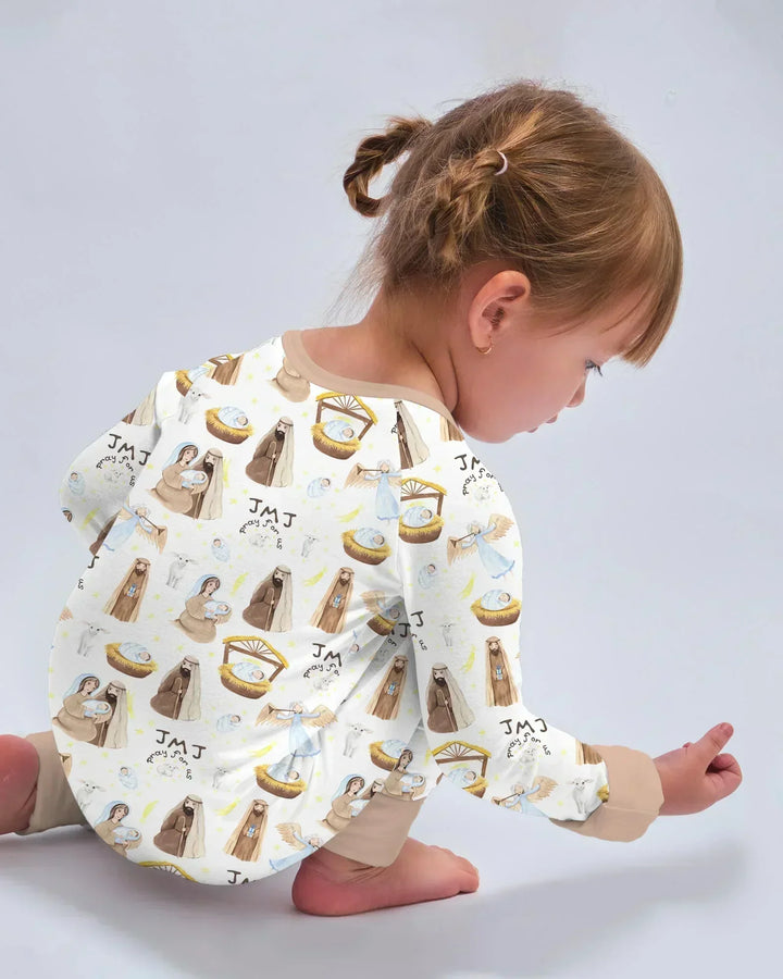 Gerippte Babykleidung mit individuellem Foto - Weich &amp; Skizzenhaft