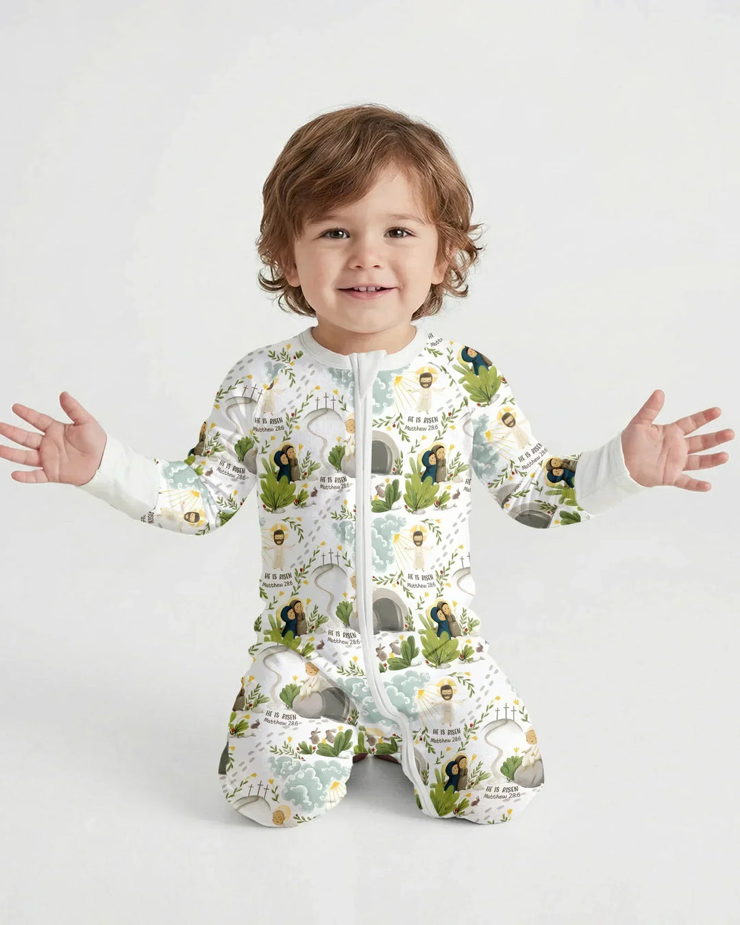 Gerippte Babykleidung mit individuellem Foto - Weich &amp; Skizzenhaft