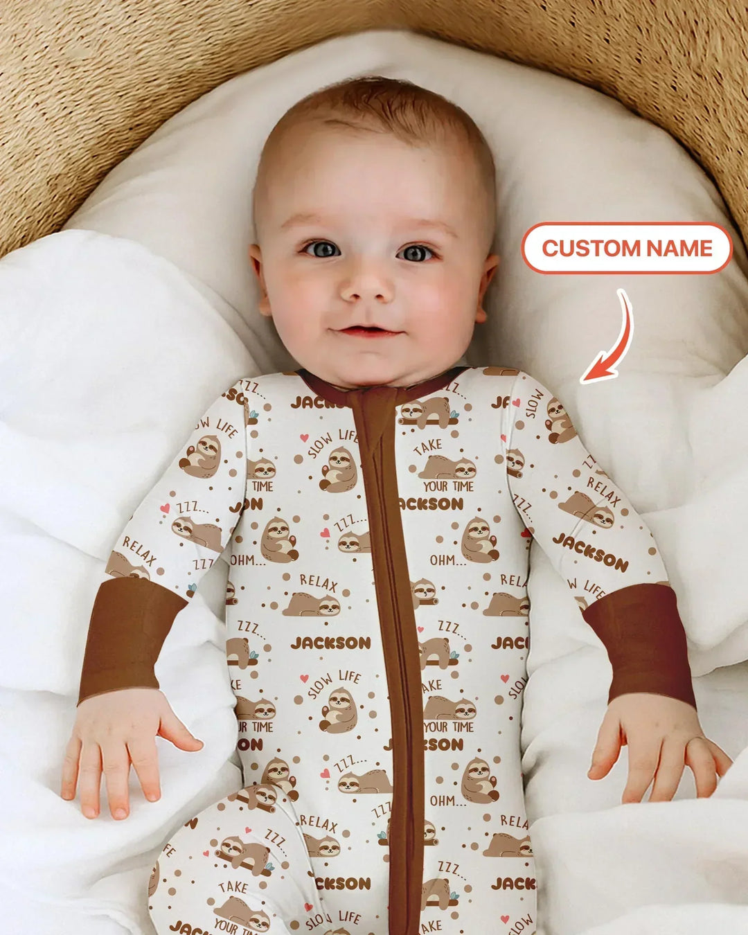 Gerippte Babykleidung mit individuellem Foto - Weich &amp; Skizzenhaft
