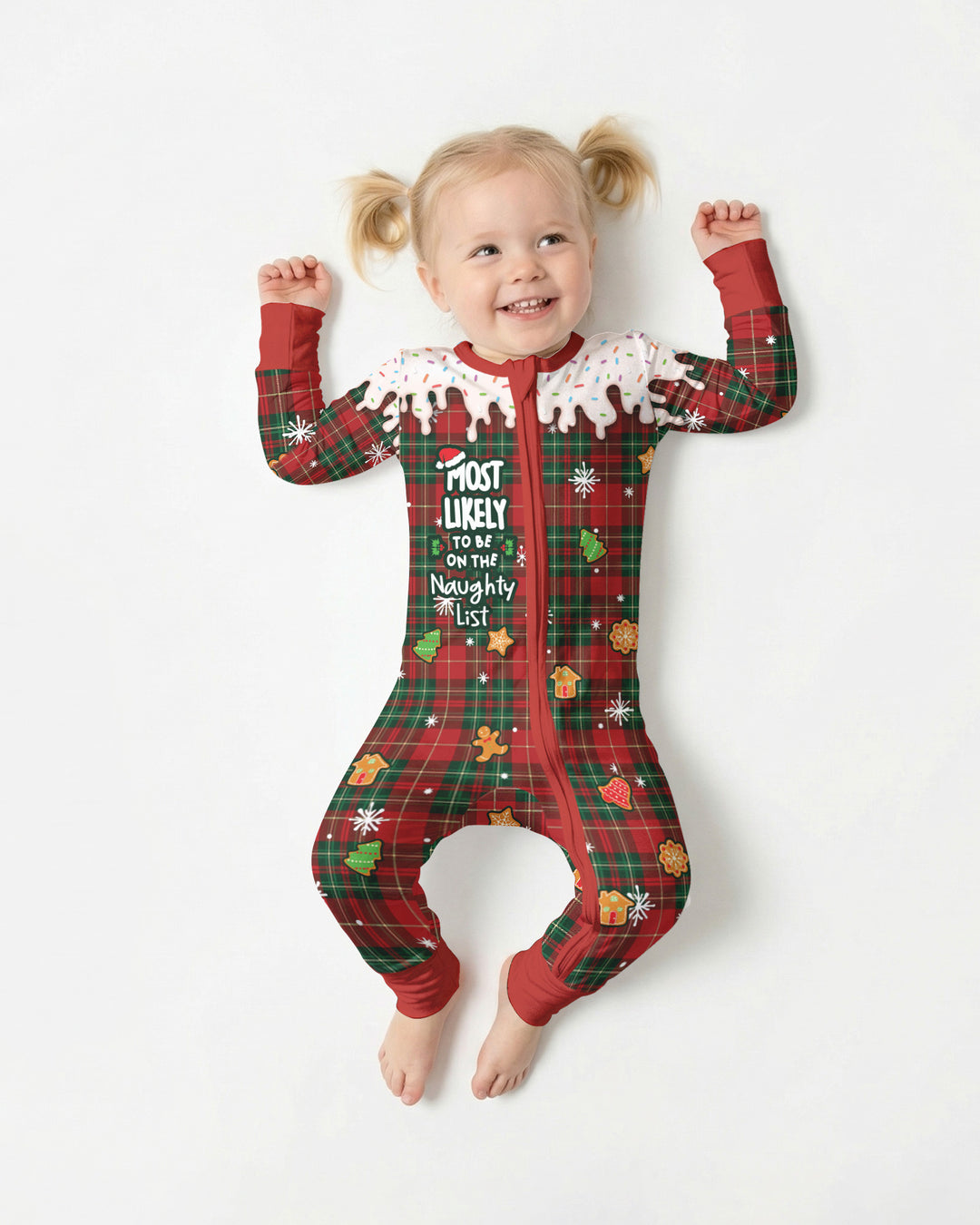 Funny Christmas Family Matching Bamboo Convertible Zippy