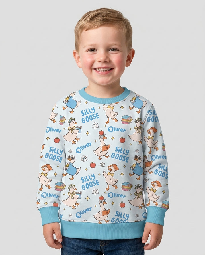 Custom Template Bambus-Rundhals-Sweatshirt