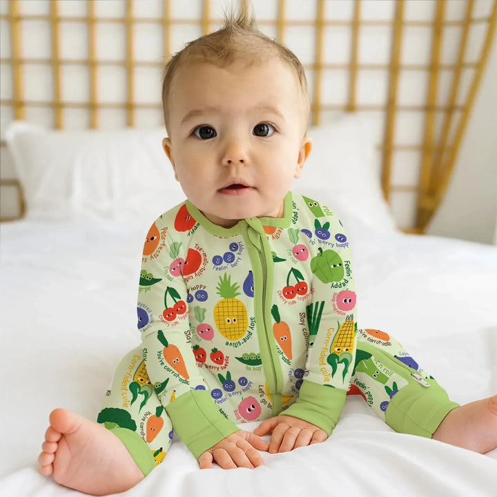 Gerippte Babykleidung mit individuellem Foto - Weich &amp; Skizzenhaft