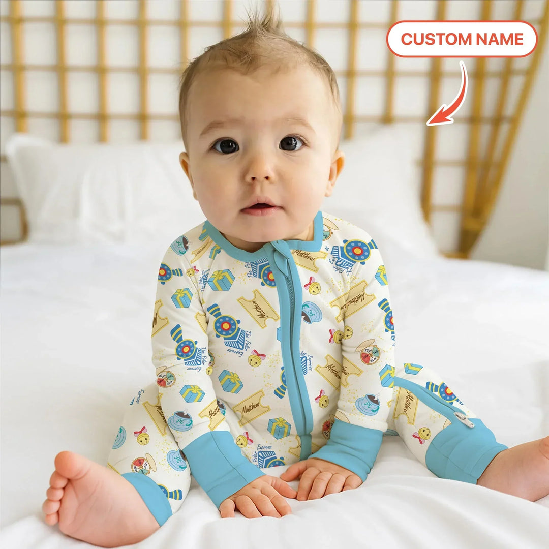 Gerippte Babykleidung mit individuellem Foto - Weich &amp; Skizzenhaft