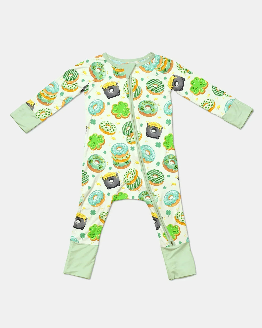 St. Patrick's Day Donut Bamboo Convertible Zippy