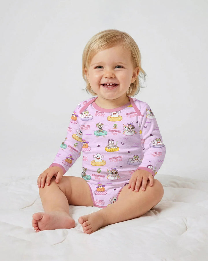 Gerippte Babykleidung mit individuellem Foto - Weich &amp; Skizzenhaft