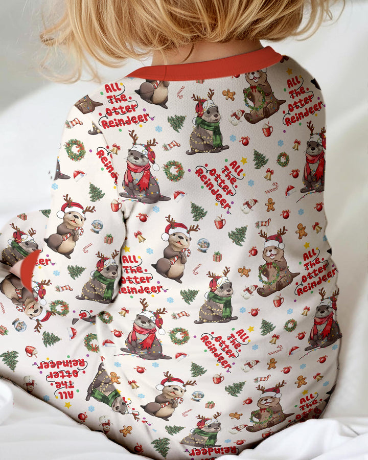 All The Otter Reindeer Bamboo Convertible Zippy
