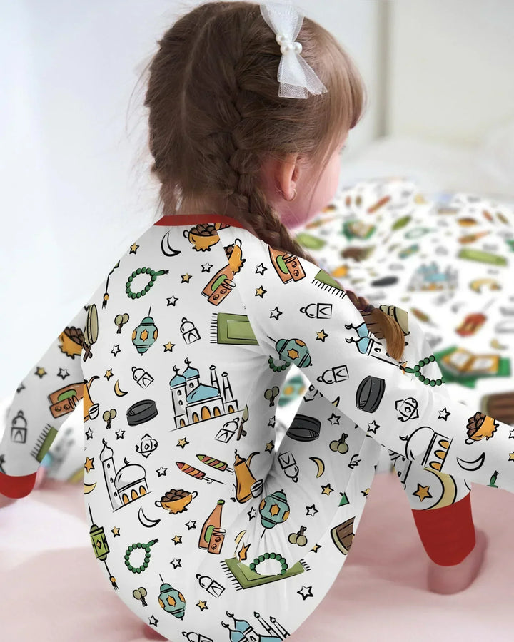 Ramadan Blessings Family Matching Bamboo Convertible Zippy