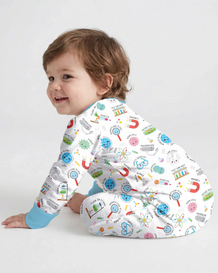 Gerippte Babykleidung mit individuellem Foto - Weich &amp; Skizzenhaft