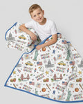 Vorlage Quilt Decke