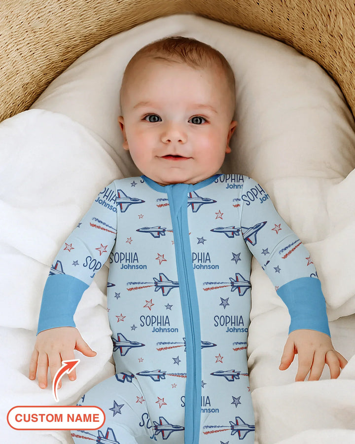 Gerippte Babykleidung mit individuellem Foto - Weich &amp; Skizzenhaft