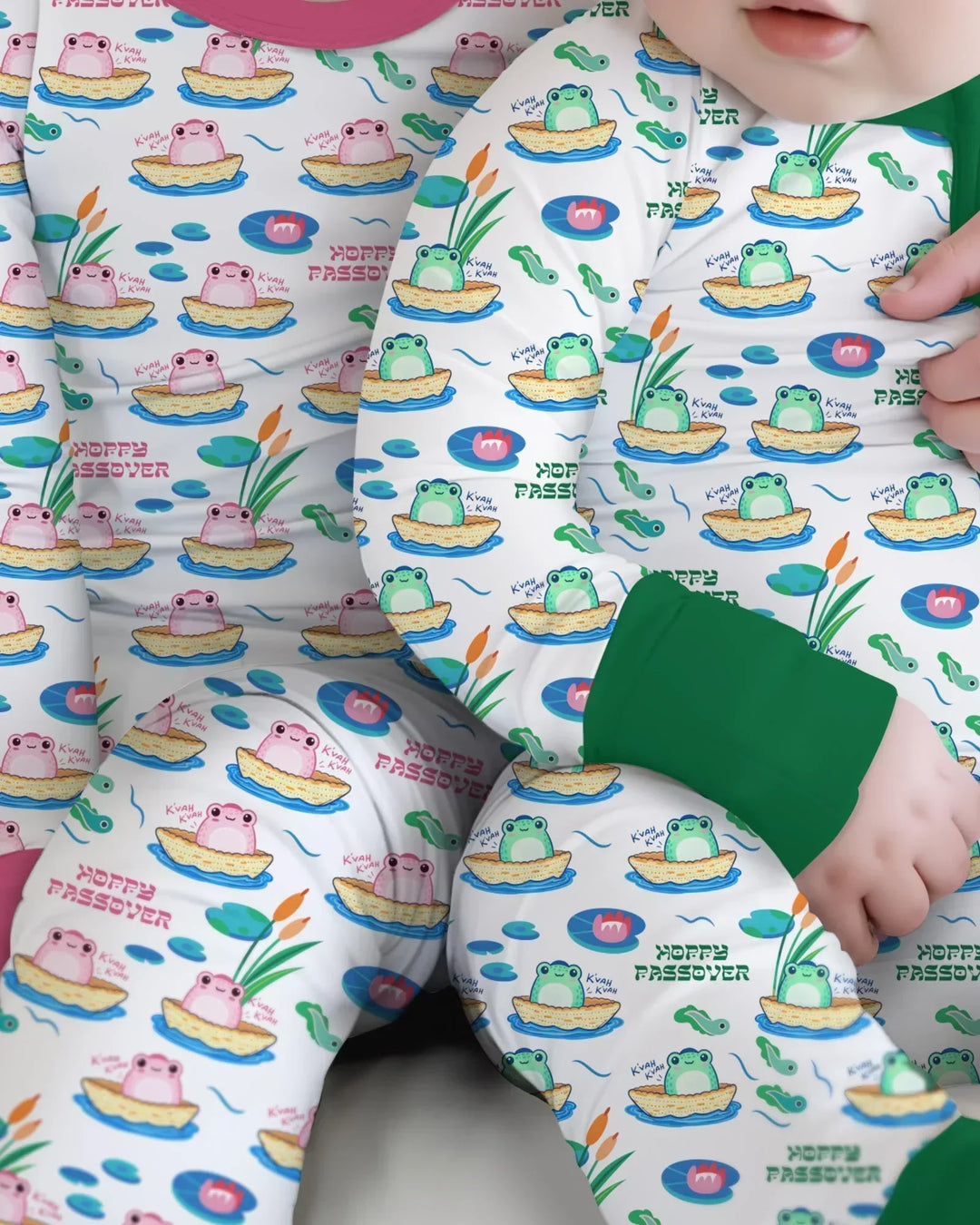Hoppy Passover Family Matching Bamboo Convertible Zippy